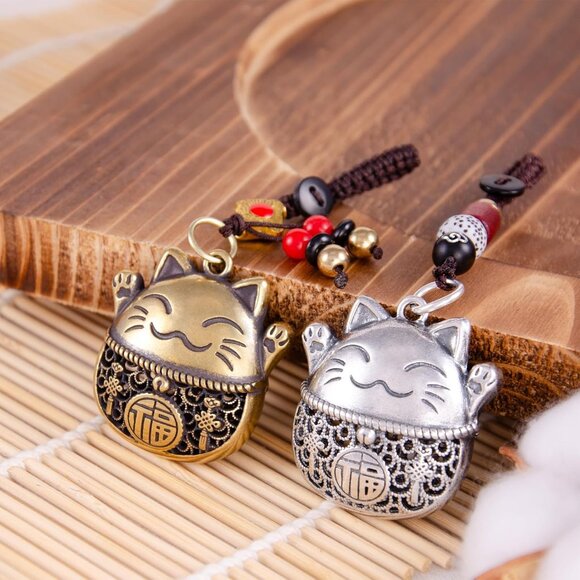 Cat Keychain Set Gift for Girlfriend Boyfriend Couples Mom Pet Lover for Wife - Picture 4 of 6